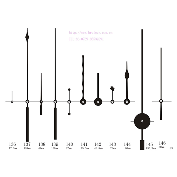 HR136-146秒针